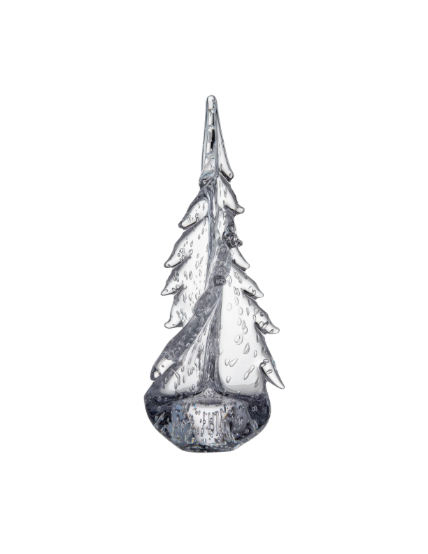 Simon Pearce Bubble Twist Evergreen In Gift Box 14"