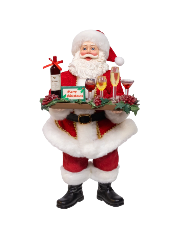 10.5“ Fabriché™ Wine Santa