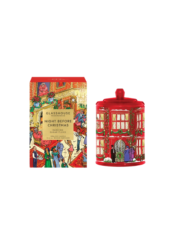 Glasshouse Fragrance 13.4 oz Candle - Night Before Christmas