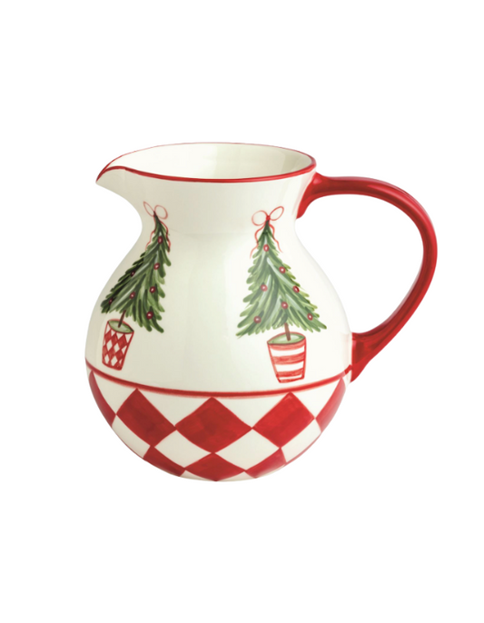 Bow Holly Pitcher
