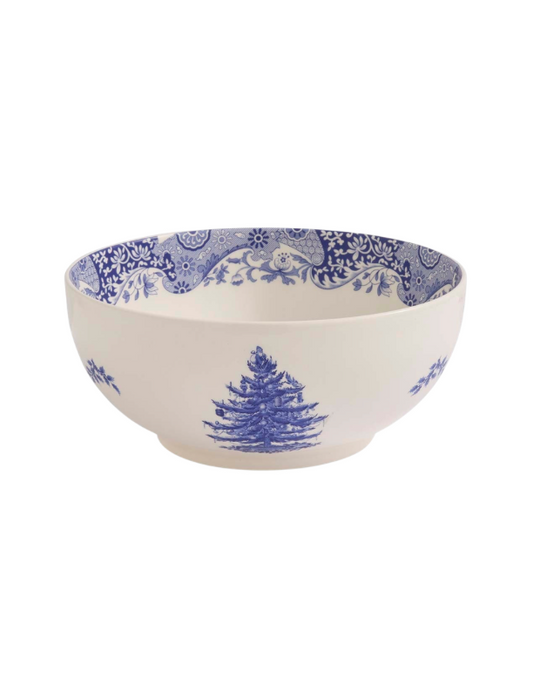 Spode Blue Italian Christmas Deep Serving Bowl