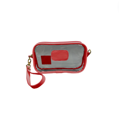 Jon Hart Clear Wristlet
