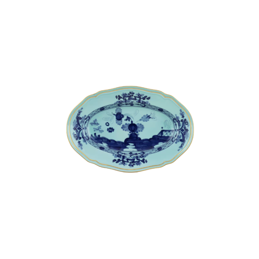 Ginori 1735 Oriente Italiano Oval Pickle Dish