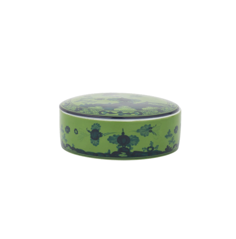 Ginori 1735 Oriente Italiano Round Box with Cover