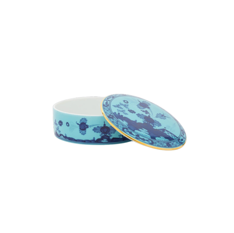 Ginori 1735 Oriente Italiano Round Box with Cover