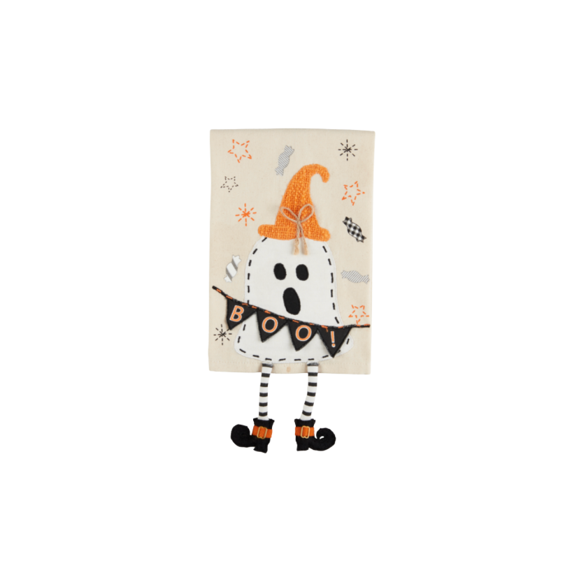 Halloween Dangle Leg Kitchen Towel