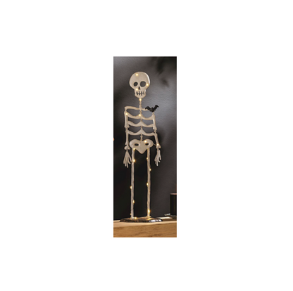 Light Up Skeleton Sitter