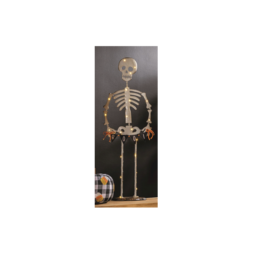 Light Up Skeleton Sitter