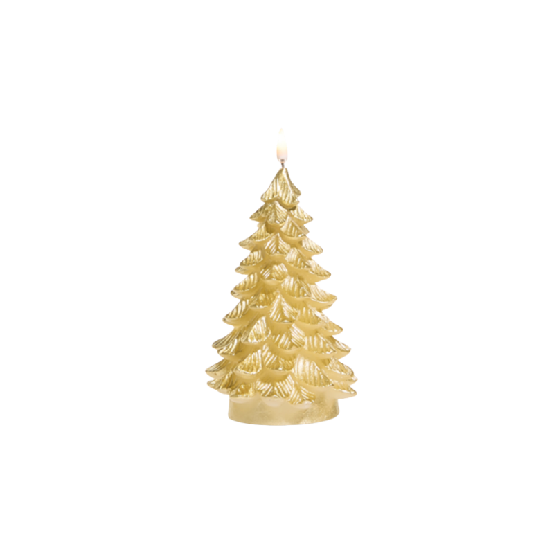 Gold Tree Candle