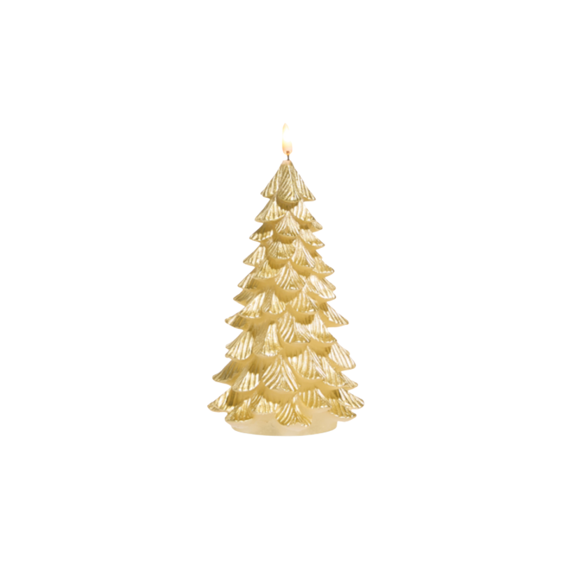Gold Tree Candle