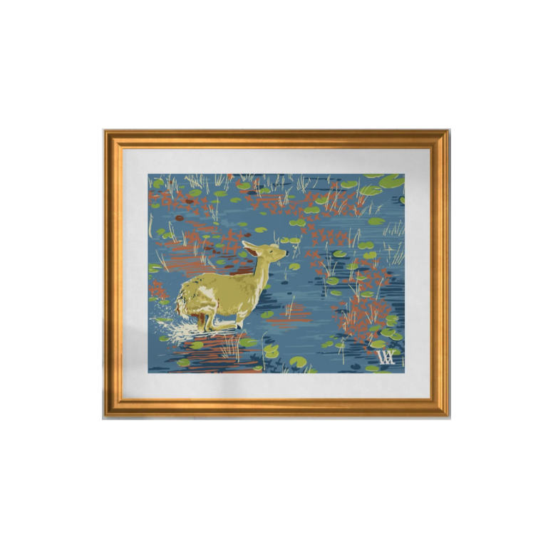 Austin Williams Gold Frame 5x7 Print