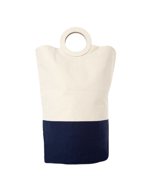 Handled Laundry Hamper with Monogram