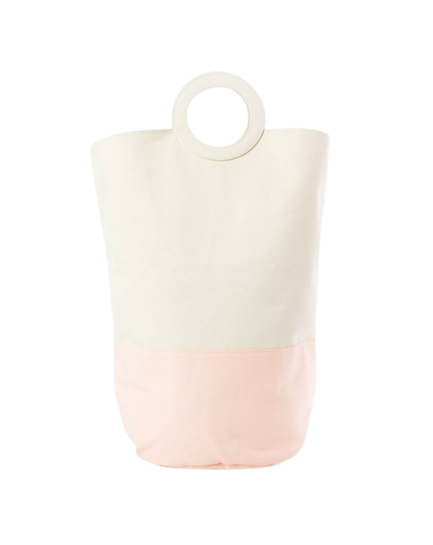 Handled Laundry Hamper with Monogram