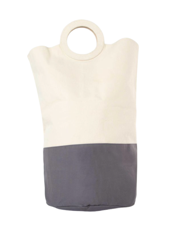 Handled Laundry Hamper with Monogram