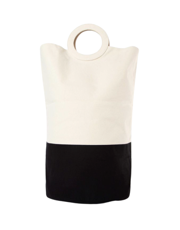 Handled Laundry Hamper with Monogram