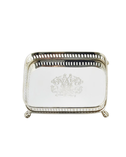 Galway Engraved Gallery Tray