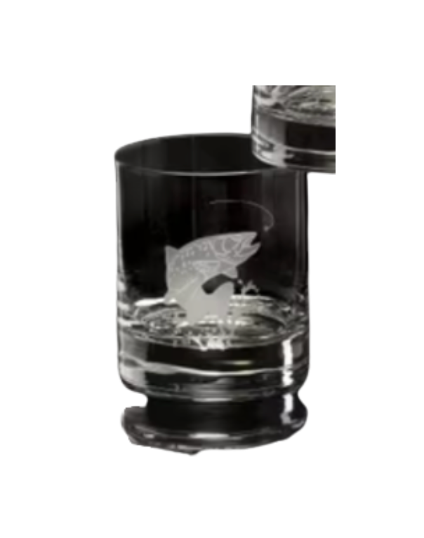 Flying Fish Double Old Fashioned Glasses