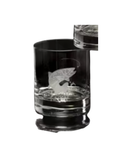 Flying Fish Double Old Fashioned Glasses