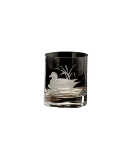 American Ducks Double Old Fashioned Glasses