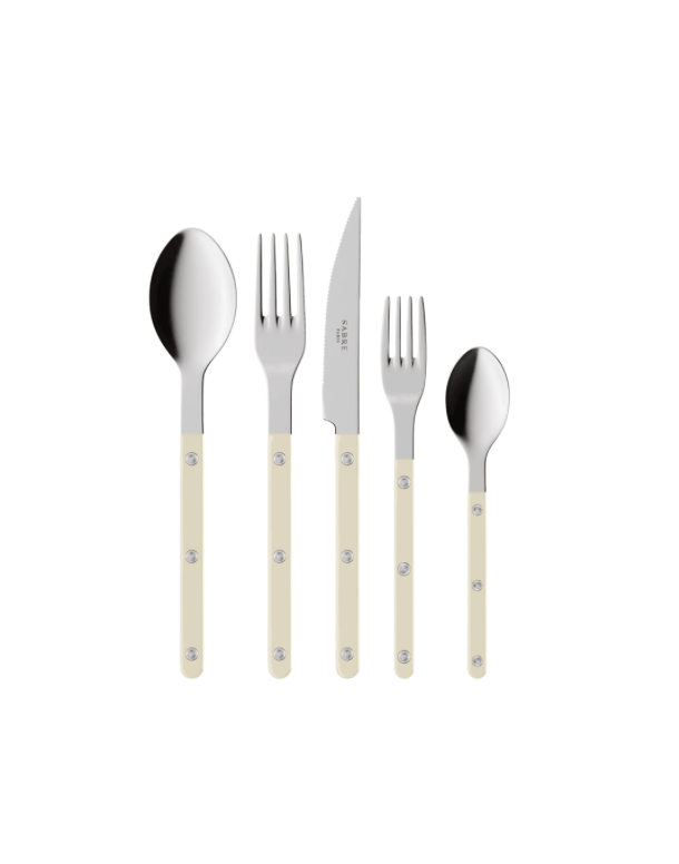 Sabre Paris Bistrot Solid 5 Place Setting