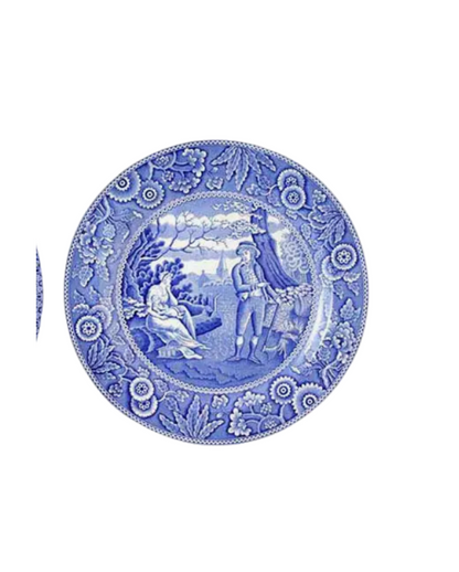 Spode Blue Room Georgian Plates