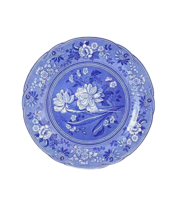 Spode Blue Room Georgian Plates