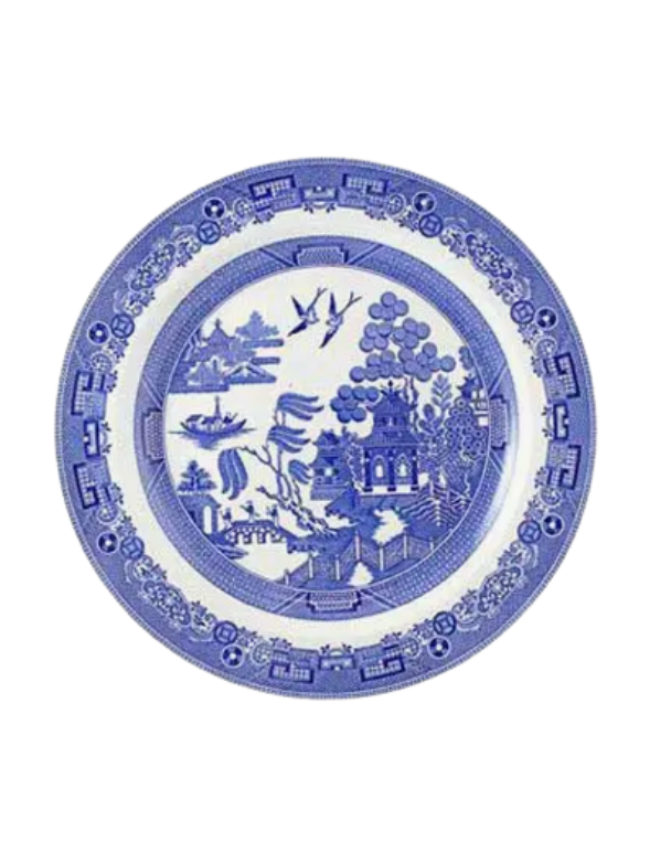 Spode Blue Room Georgian Plates