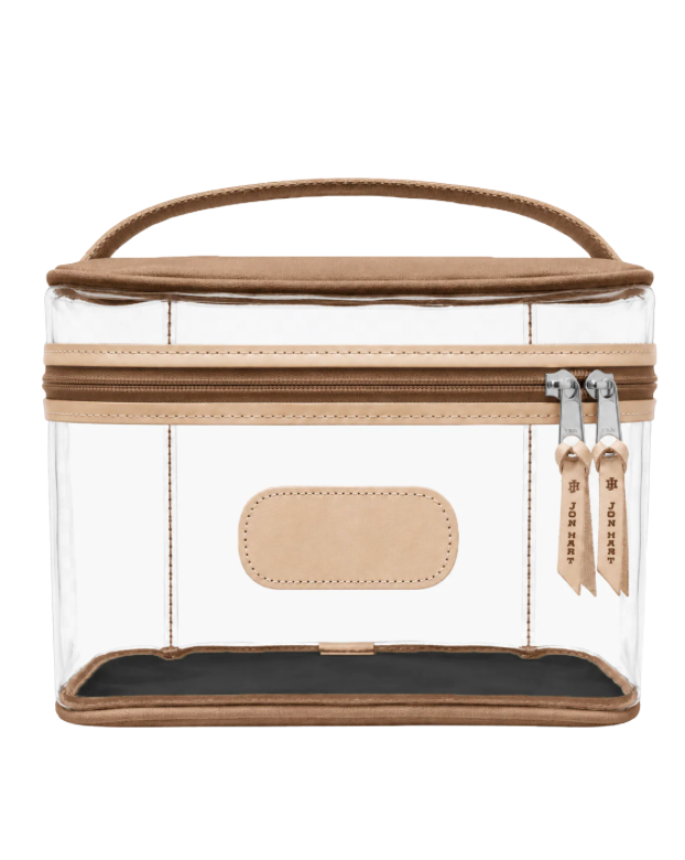 Jon Hart Clear Makeup Case