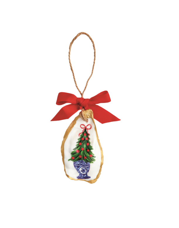 Oyster Topiary Ornaments