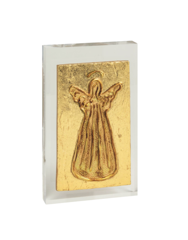 Cross & Angel Acrylic Plaque