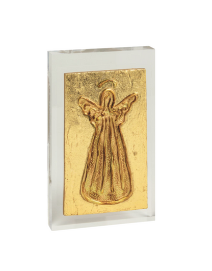 Cross & Angel Acrylic Plaque