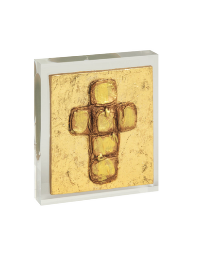 Cross & Angel Acrylic Plaque