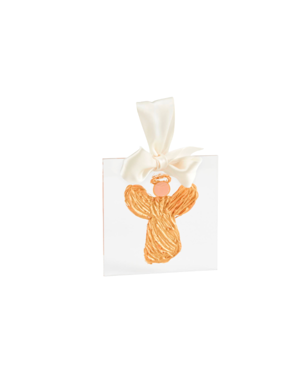 Gold Acrylic Ornament