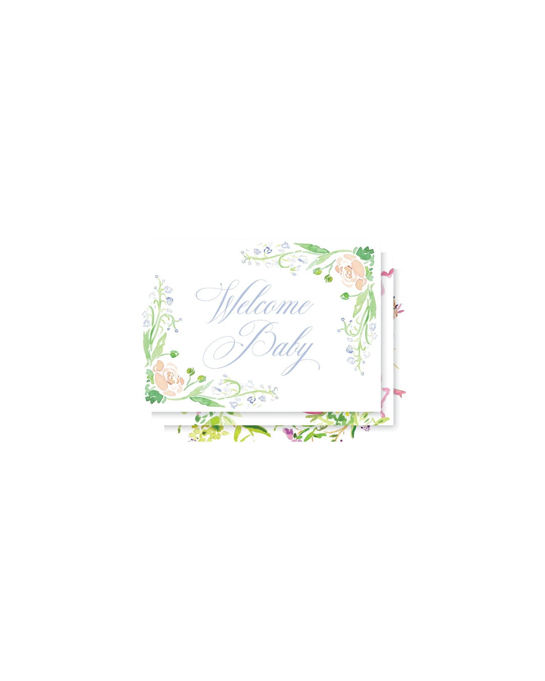 Dogwood Hills Floral Crest Milestone Cards