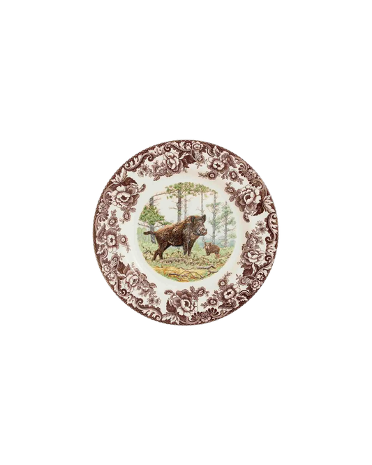 Spode Woodland Wild Boar Salad Plate