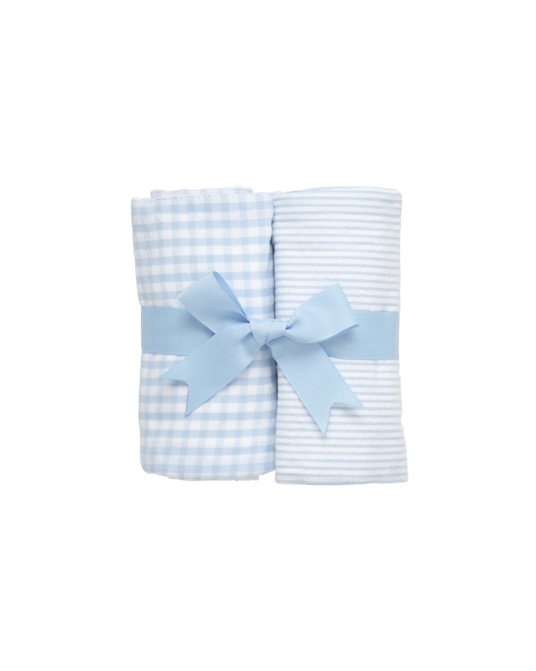 3Marthas-Set of Two Burps, Blue & White