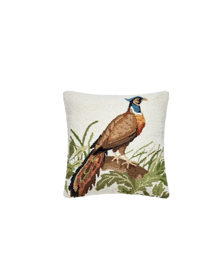 Pheasant Foliage Hook Pillow