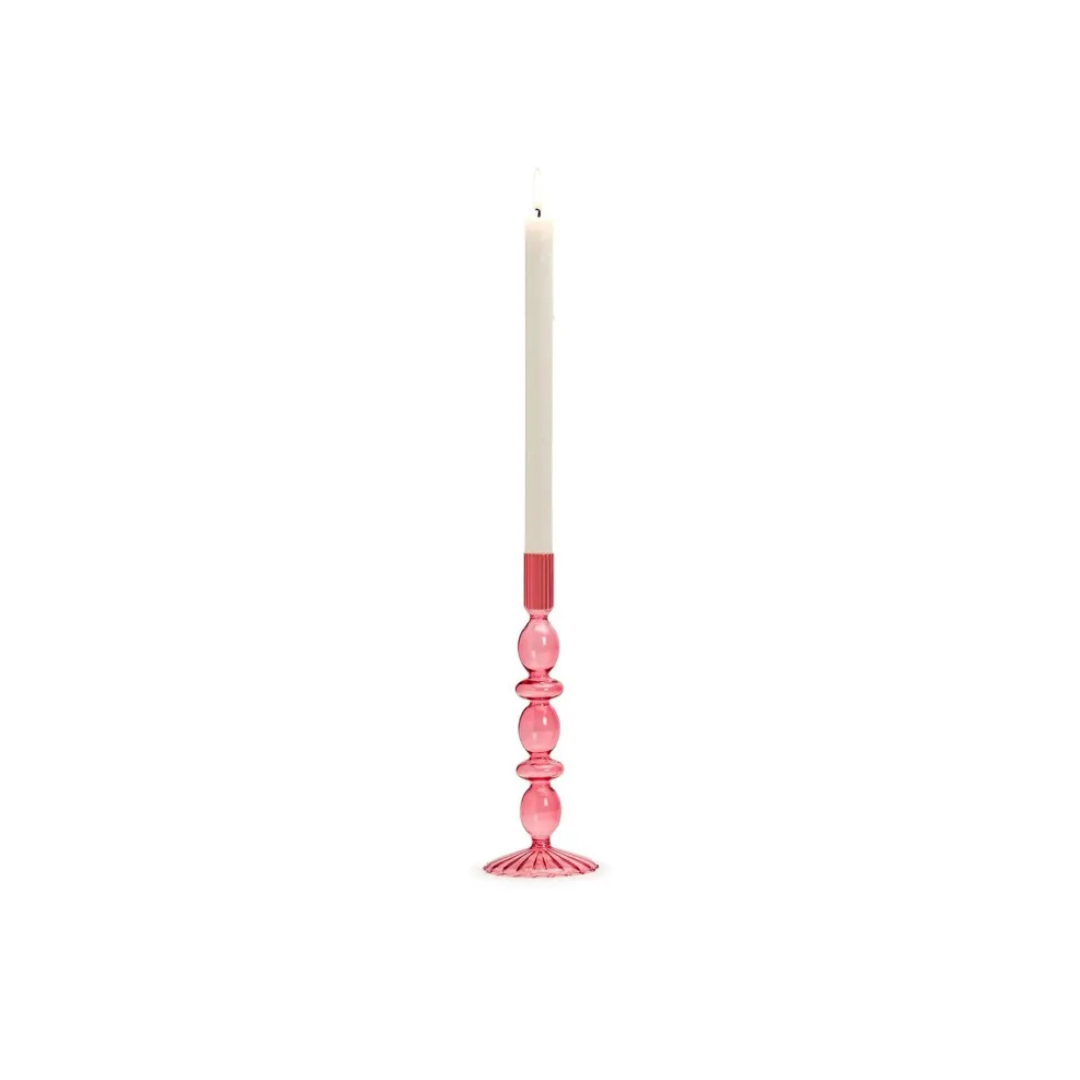 Glass Candle Holder