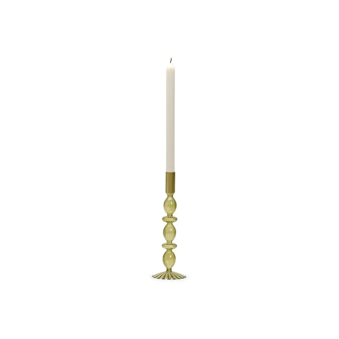 Glass Candle Holder