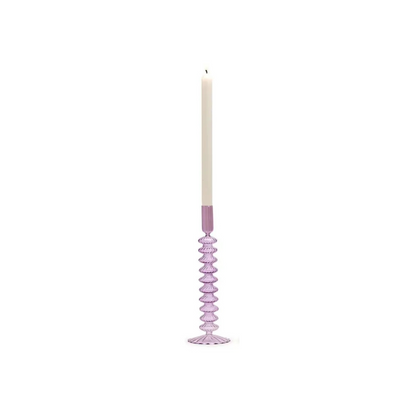 Glass Candle Holder