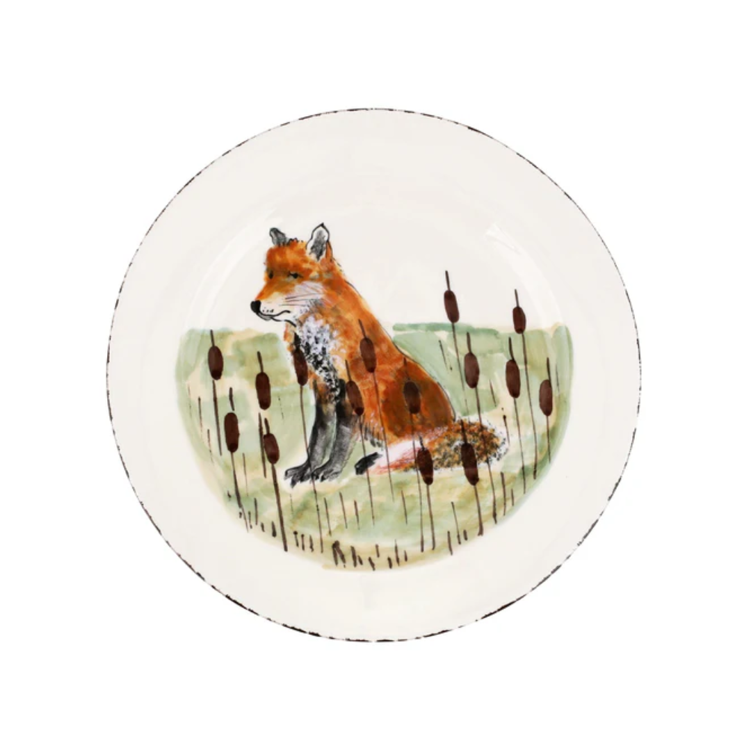 Vietri Wildlife Dinner Plate