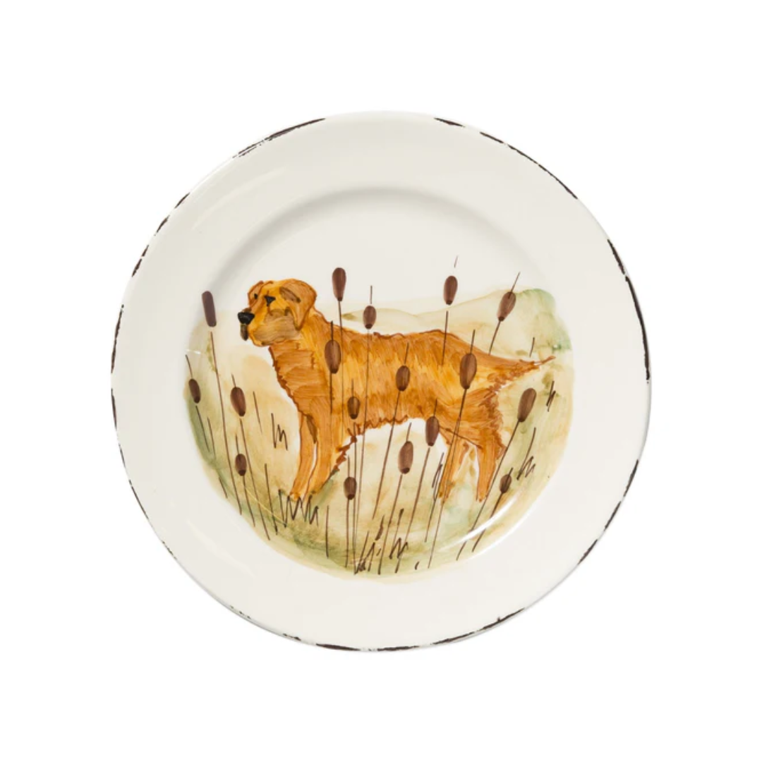 Vietri Wildlife Dinner Plate