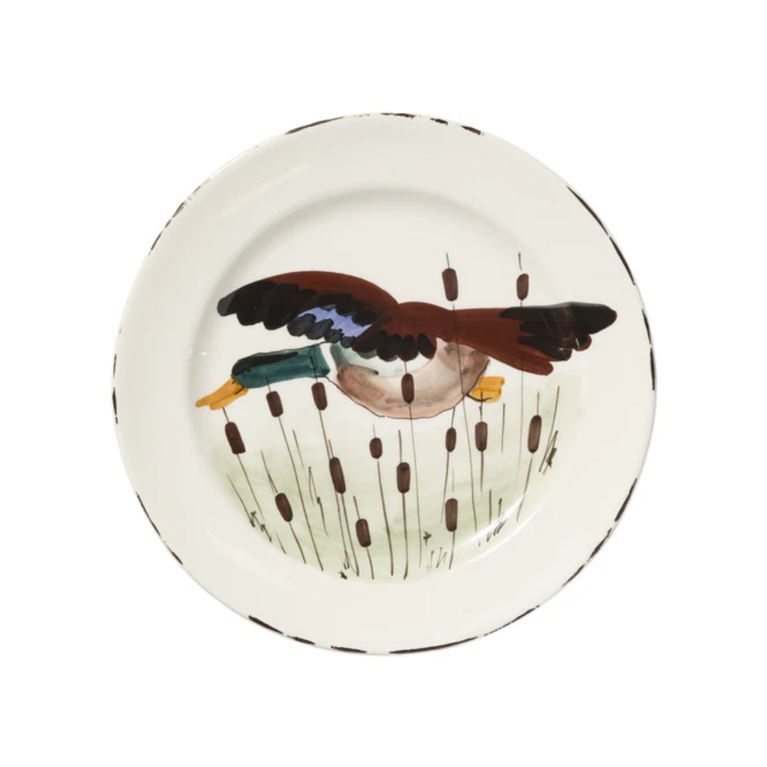 Vietri Wildlife Dinner Plate