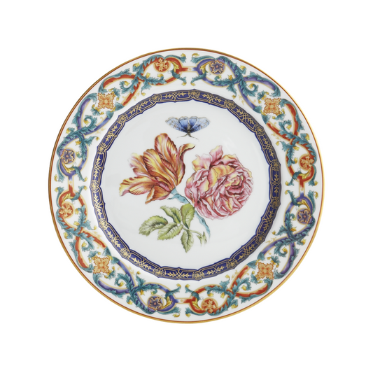 Mottahedeh Merian Dessert Plate