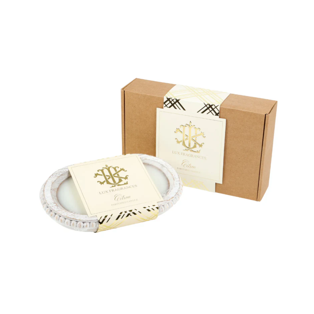 Lux Fragrances 3 Wick Dough Bowl