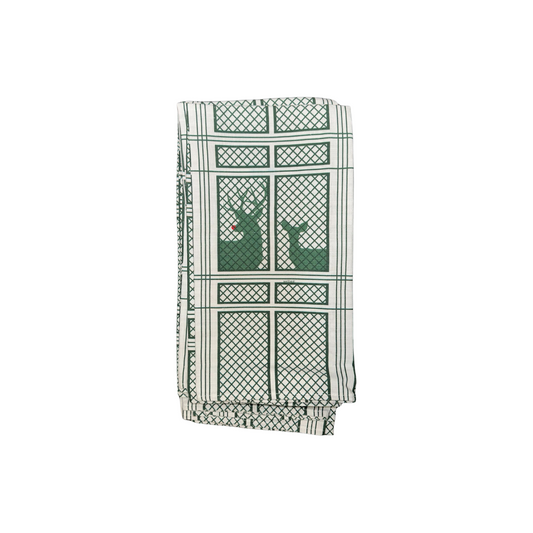 Lattice Deer Hand Towel