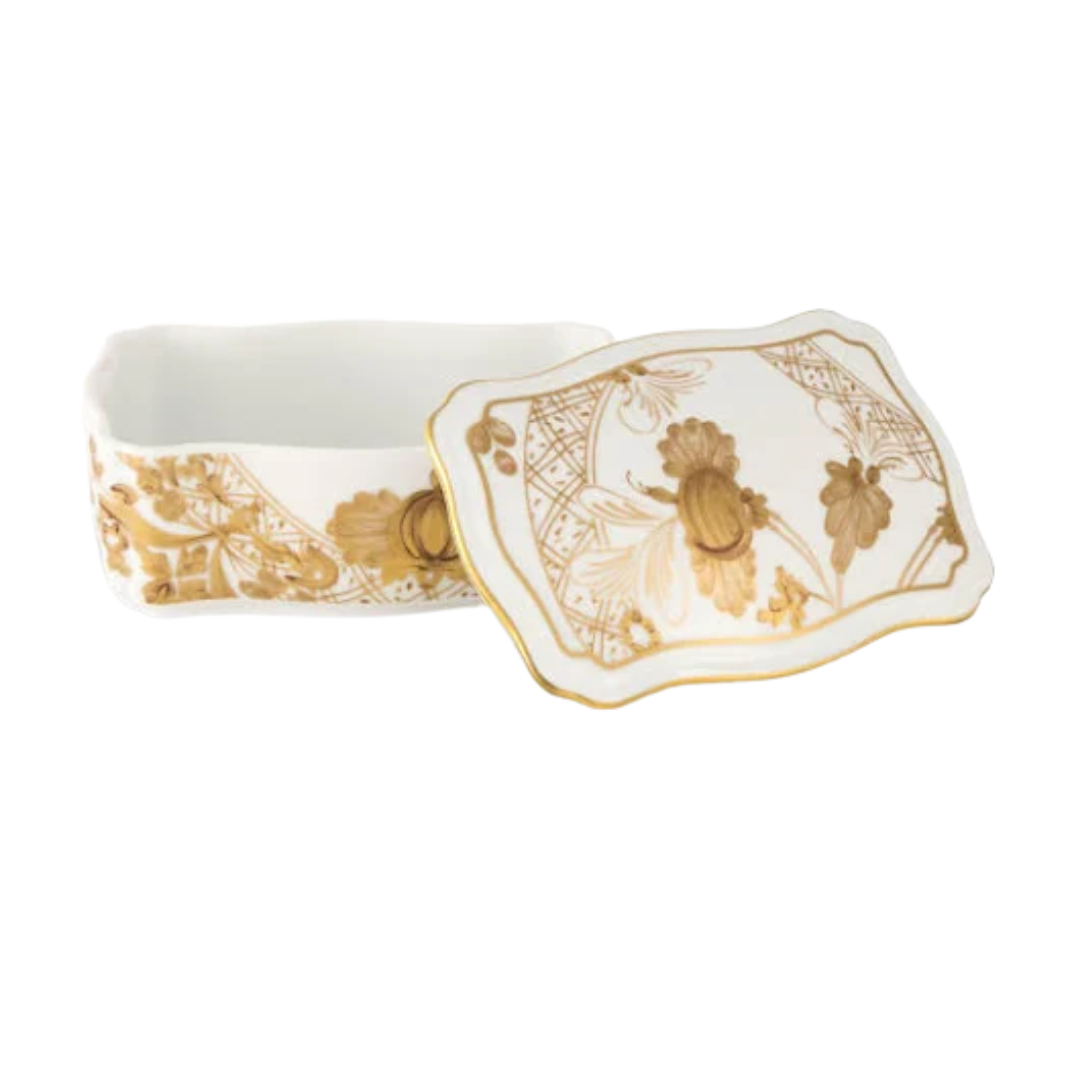 Ginori Oggetti Rectangular Box with Cover
