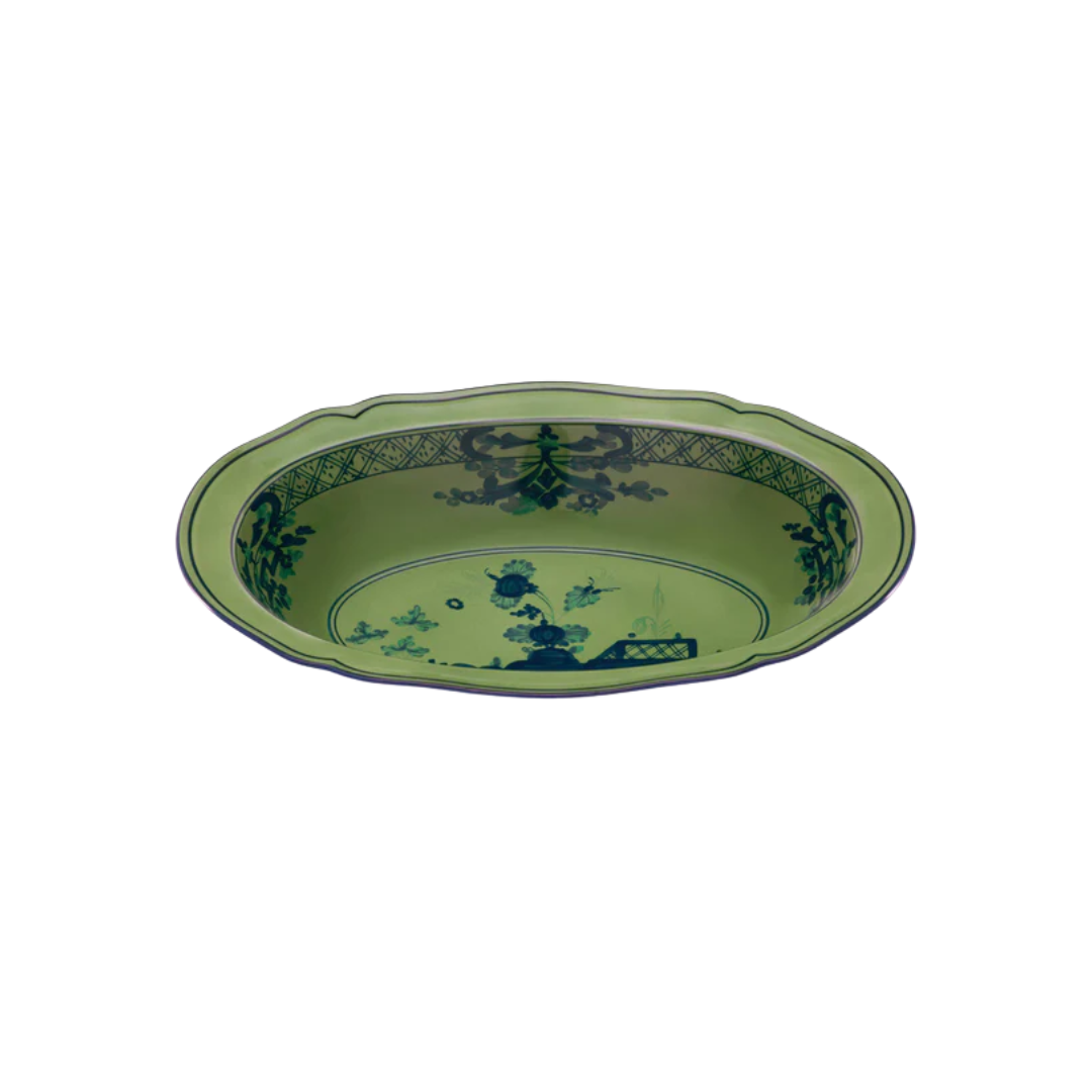 Ginori 1735 Antico Doccia Deep Oval Tray