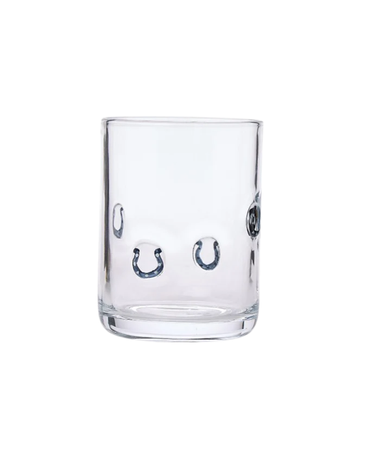 Horseshoe Double Old Fashion Glass
