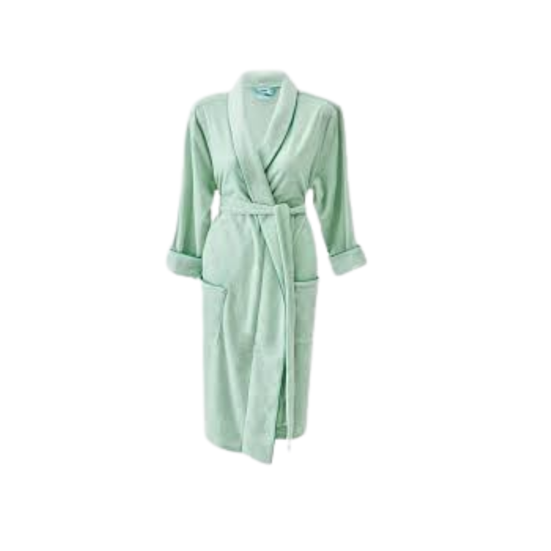 Weezie French Terry Short Robe